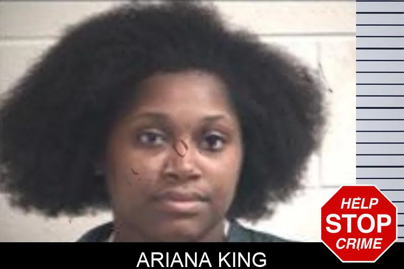Ariana King Mugshots
