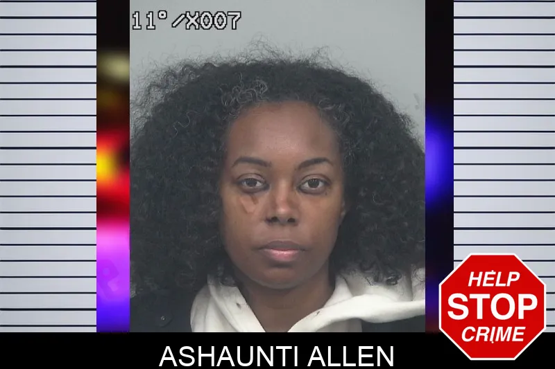 Ashaunti Allen Mugshots