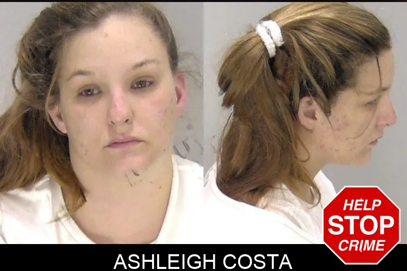 Ashleigh Costa Mugshots