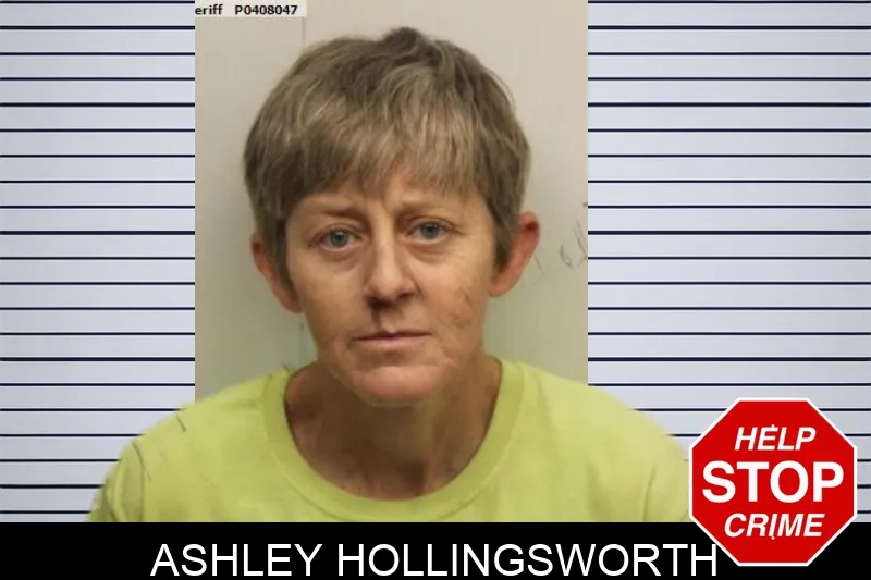 Ashley Hollingsworth mugshot