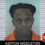 Ashton Middleton Mugshots