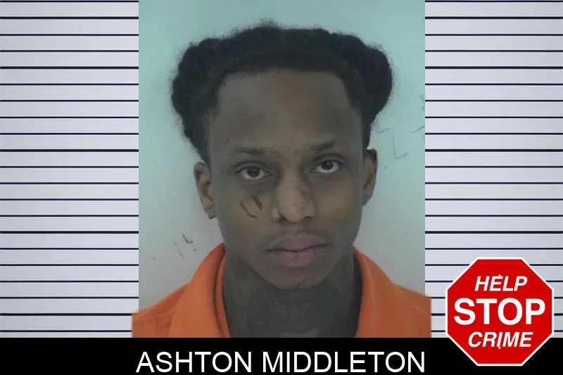 Ashton Middleton Mugshots