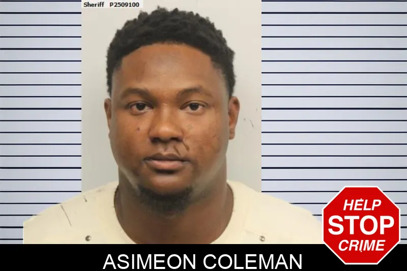 Asimeon Coleman Mugshots