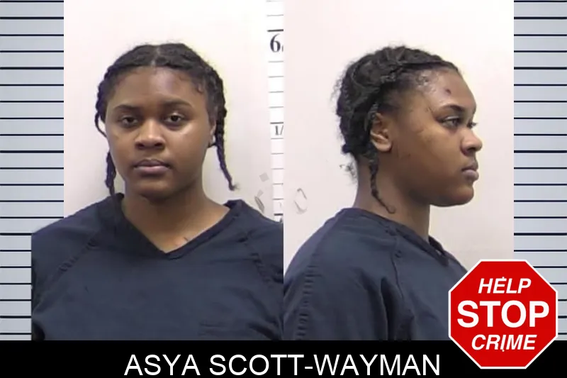 Asya Scott-Wayman Mugshots