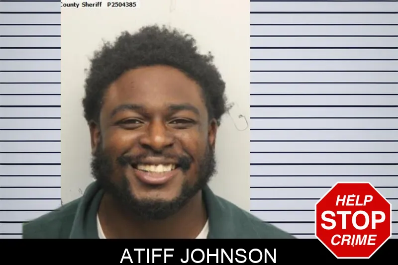 Atiff Johnson mugshot – Chatham County , Georgia Atiff Johnson mugshot