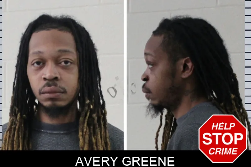 Avery Greene Mugshots