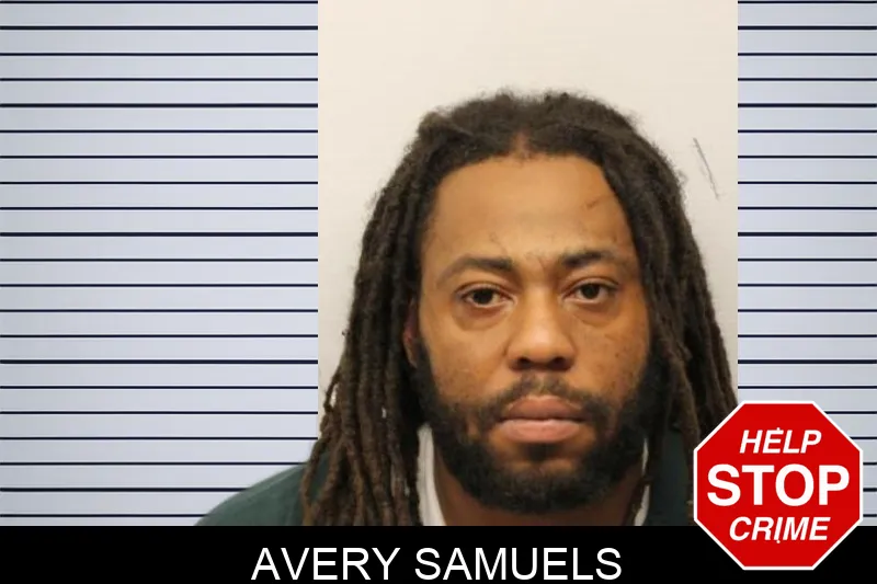 Avery Samuels mugshot