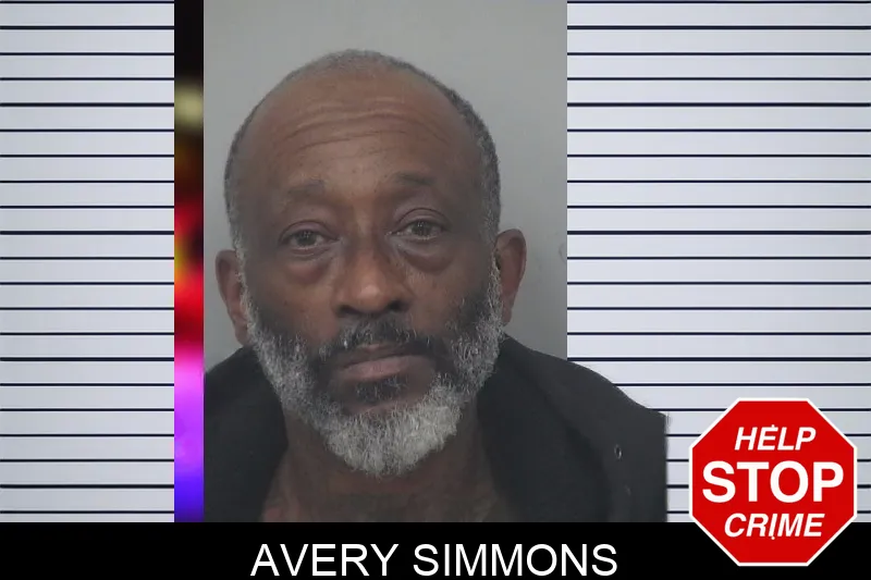 Avery Simmons mugshot