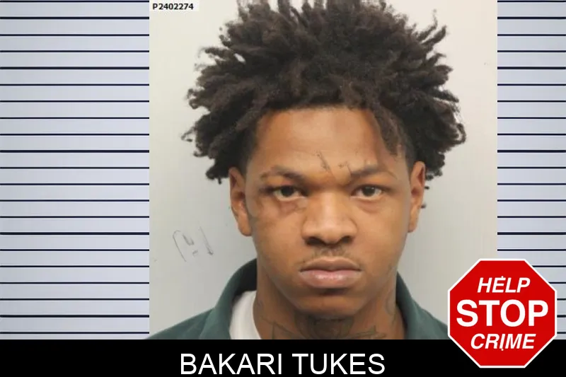 Bakari Tukes Mugshots