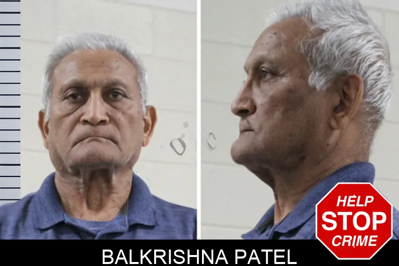 Balkrishna Patel Mugshots