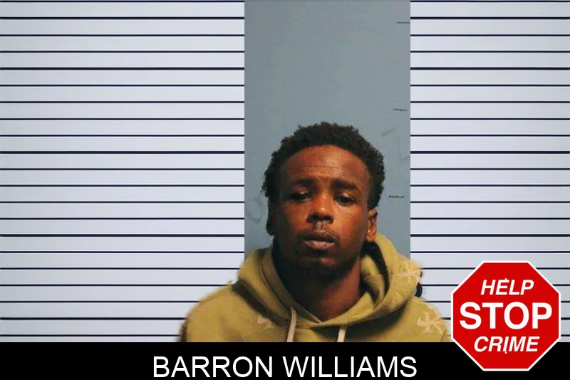 Barron Williams Mugshots