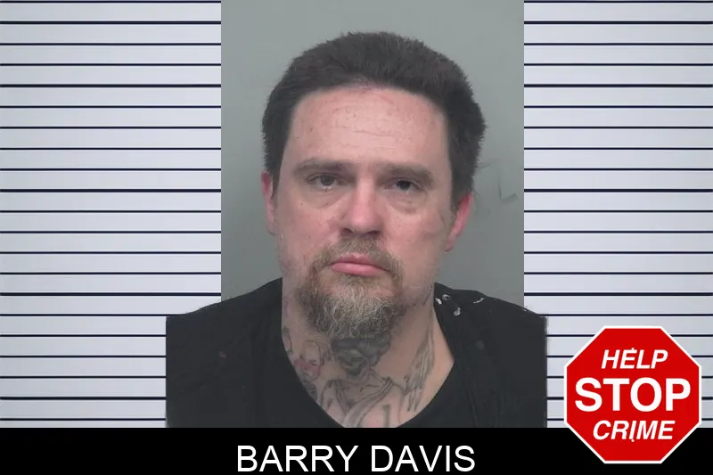 Barry Davis Mugshots
