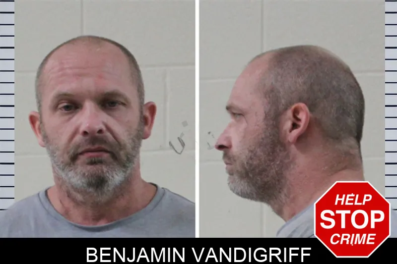 Benjamin Vandigriff Mugshots