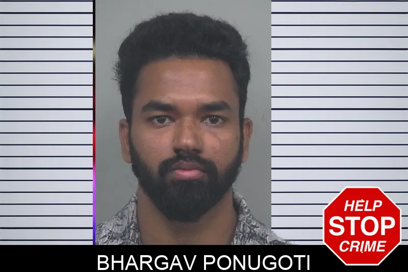 Bhargav Ponugoti mugshot