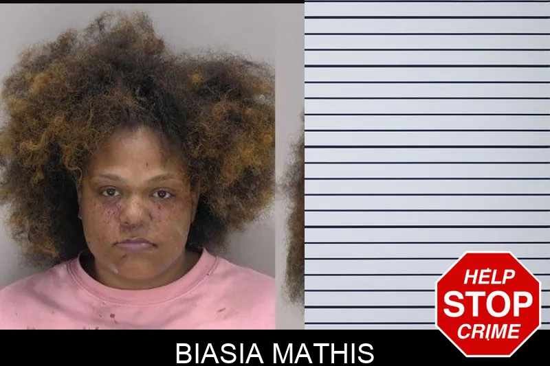 Biasia Mathis Mugshots