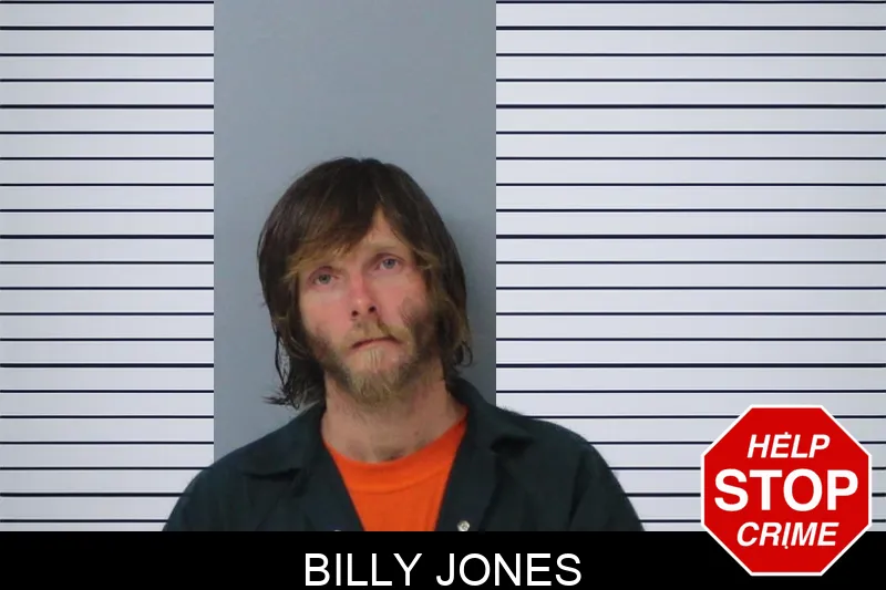 Billy Jones Mugshots