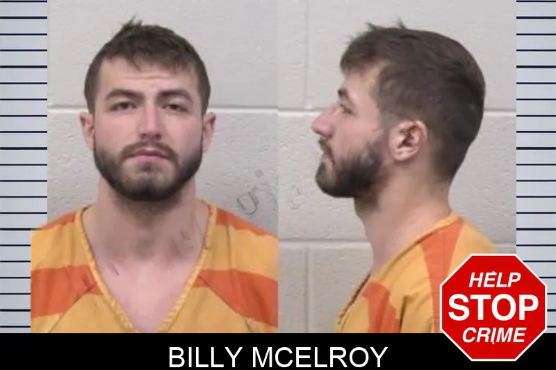 Billy McElroy Mugshots