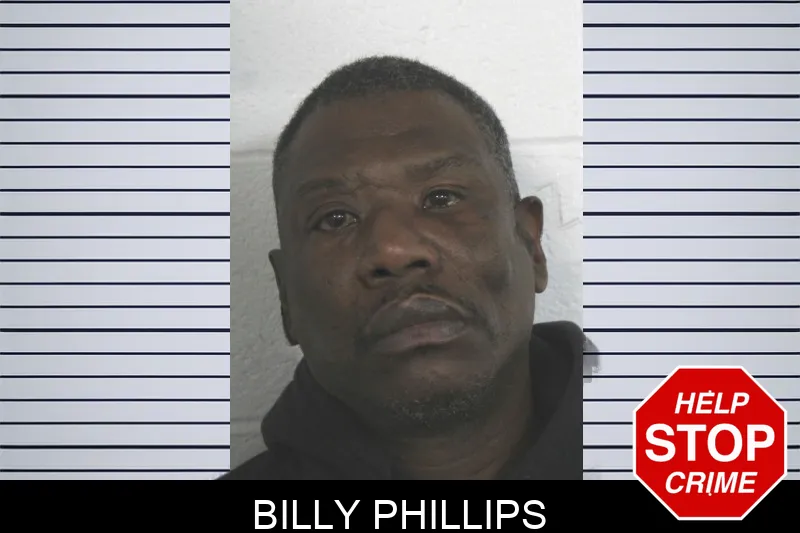 Billy Phillips Mugshots
