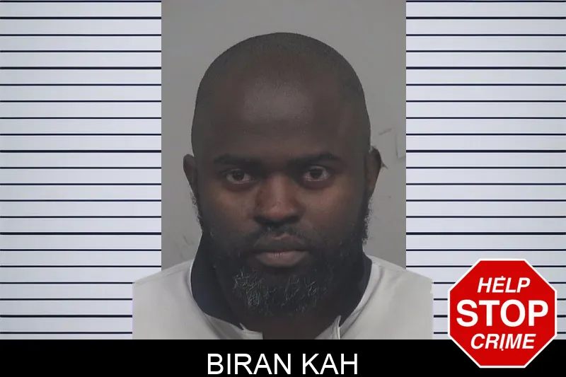 Biran Kah mugshot