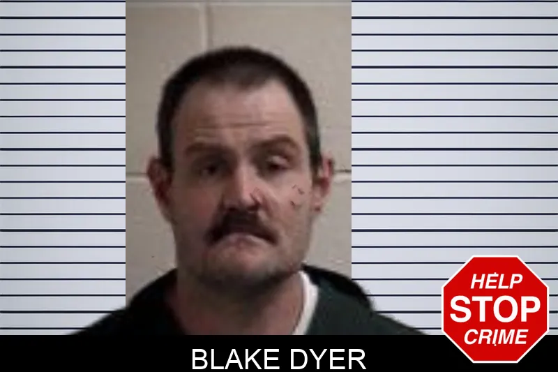 Blake Dyer Mugshots