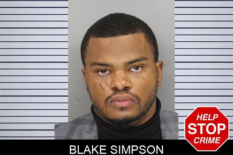 Blake Simpson Mugshots