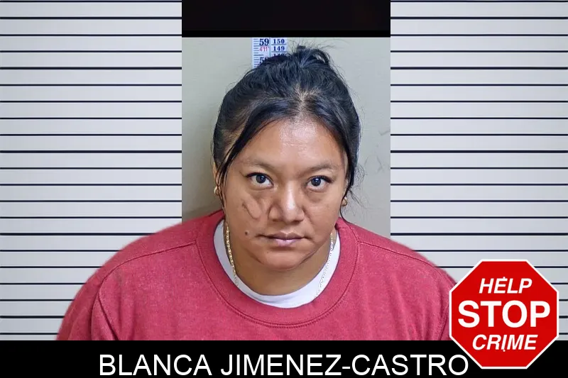 Blanca Jimenez-Castro Mugshots