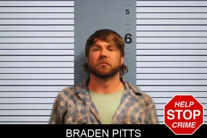 Braden Pitts mugshot