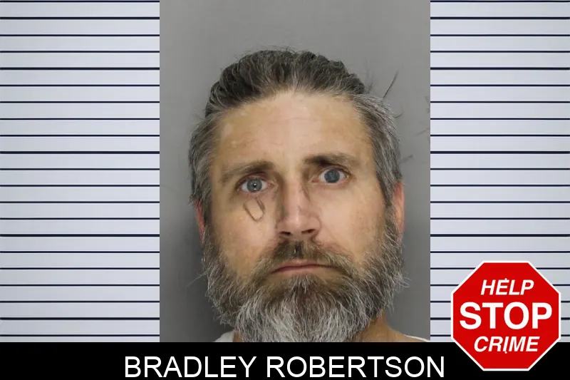 Bradley Robertson Mugshots