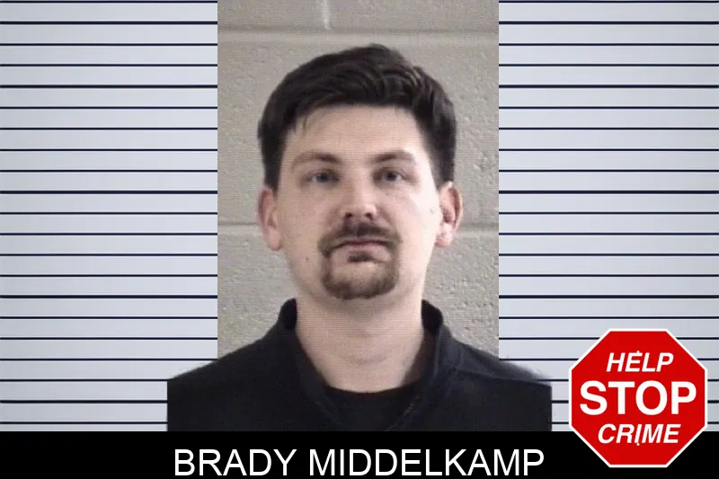 Brady Middelkamp Mugshots