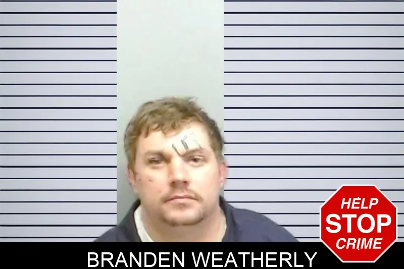 Branden Weatherly Mugshots