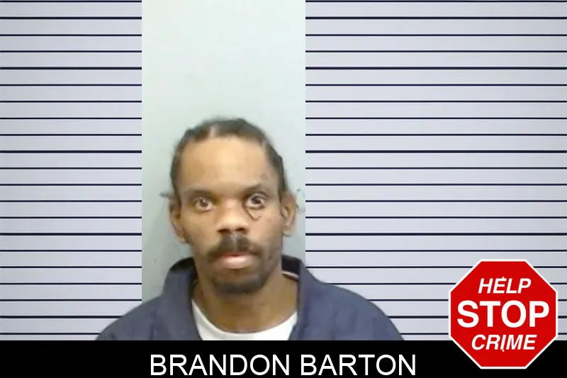 Brandon Barton mugshot