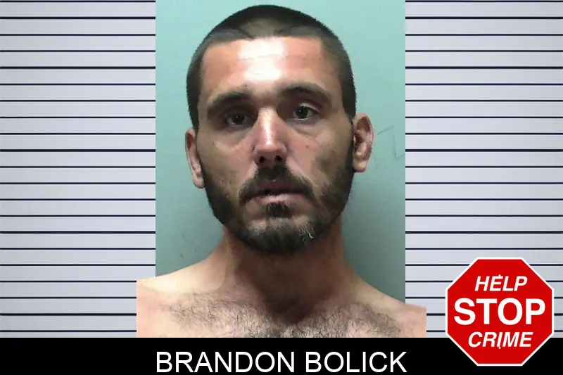 Brandon Bolick Mugshots