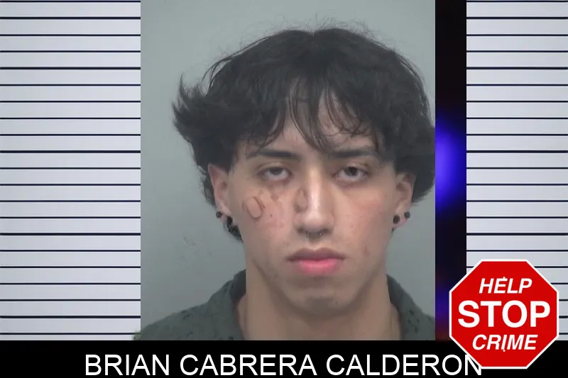 Brian Cabrera Calderon Mugshots