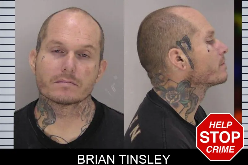 Brian Tinsley Mugshots
