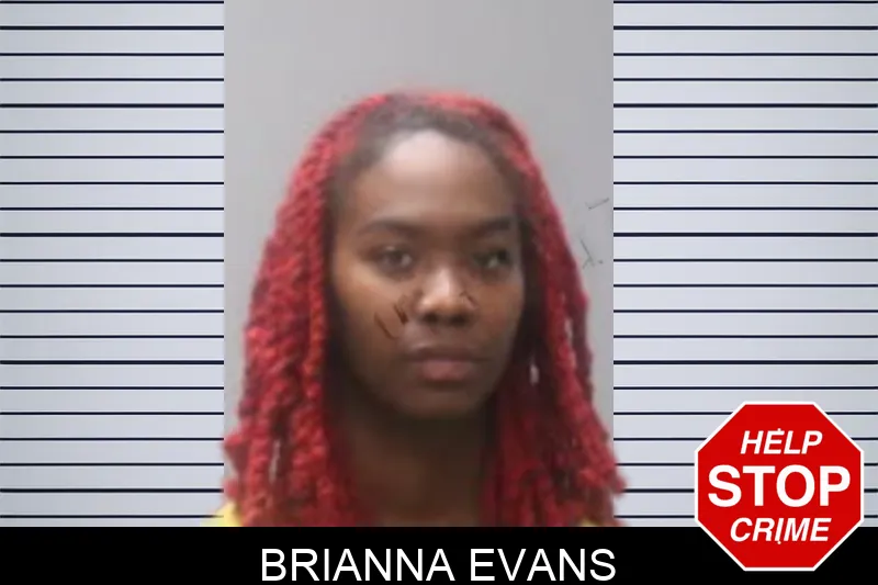 Brianna Evans Mugshots