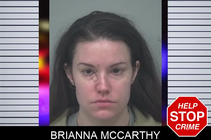 Brianna McCarthy mugshot