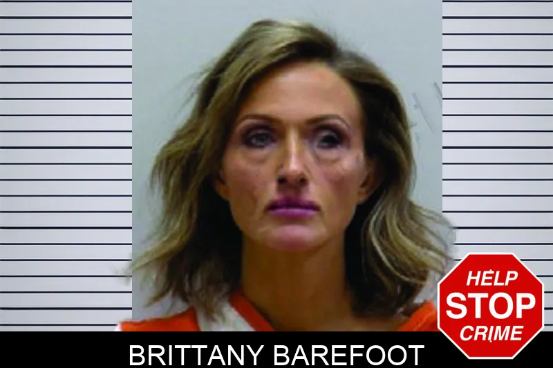 Brittany Barefoot Mugshots