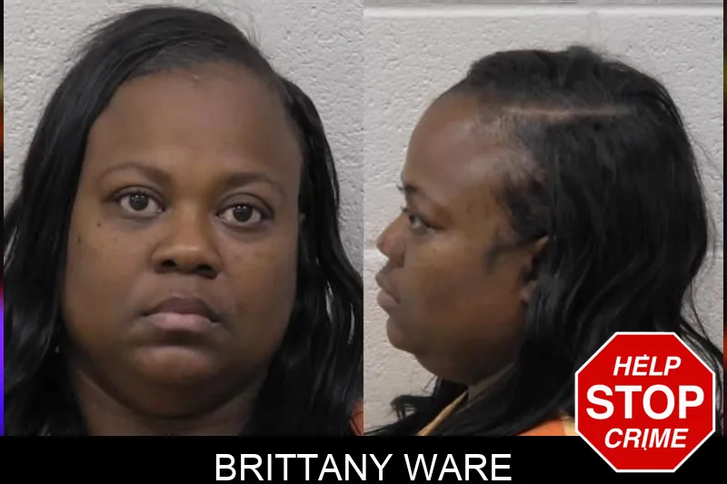 Brittany Ware Mugshots