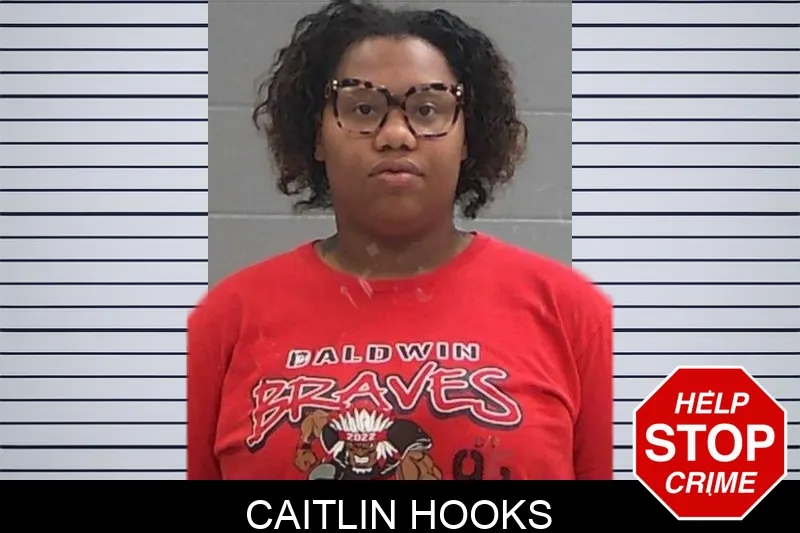 Caitlin Hooks Mugshots