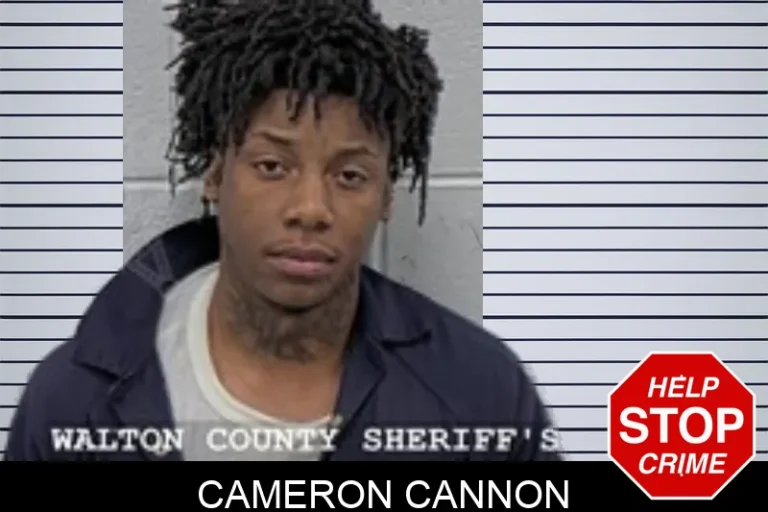 Cameron Cannon mugshot – Walton County , Georgia Cameron Cannon