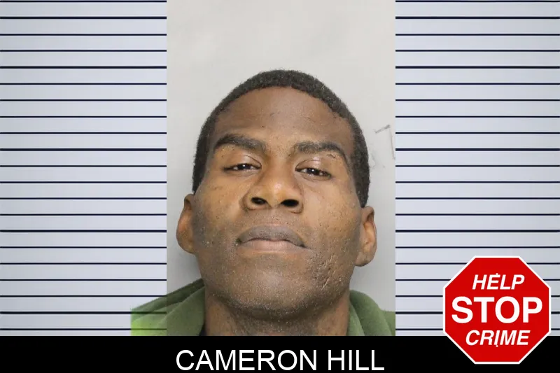 Cameron Hill mugshot