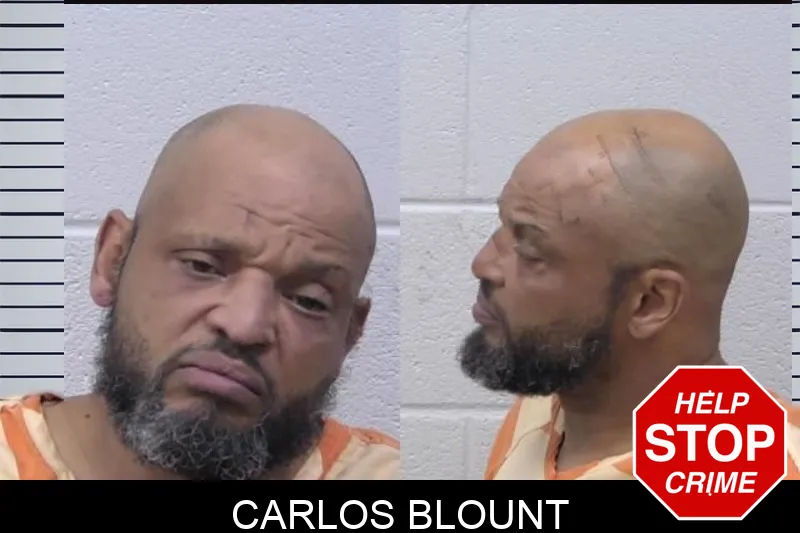 Carlos Blount Mugshots