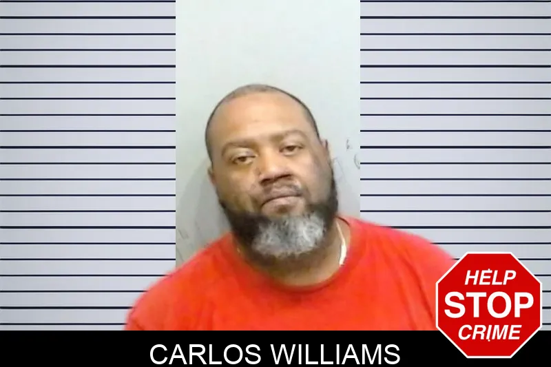 Carlos Williams mugshot