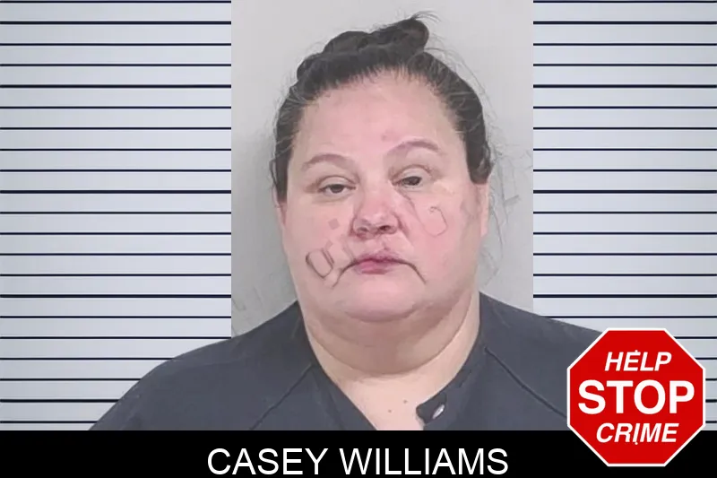 Casey Williams mugshot