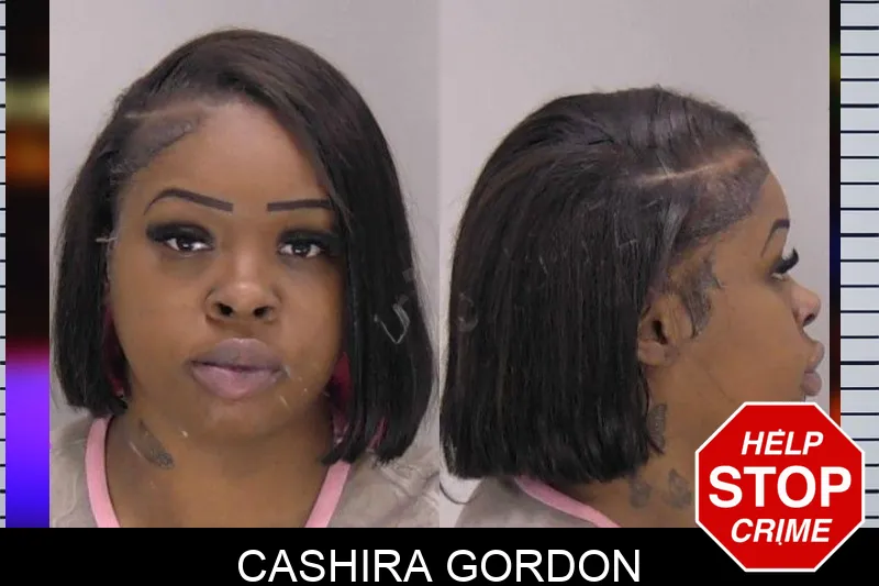 Cashira Gordon Mugshots