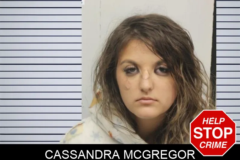 Cassandra McGregor mugshot