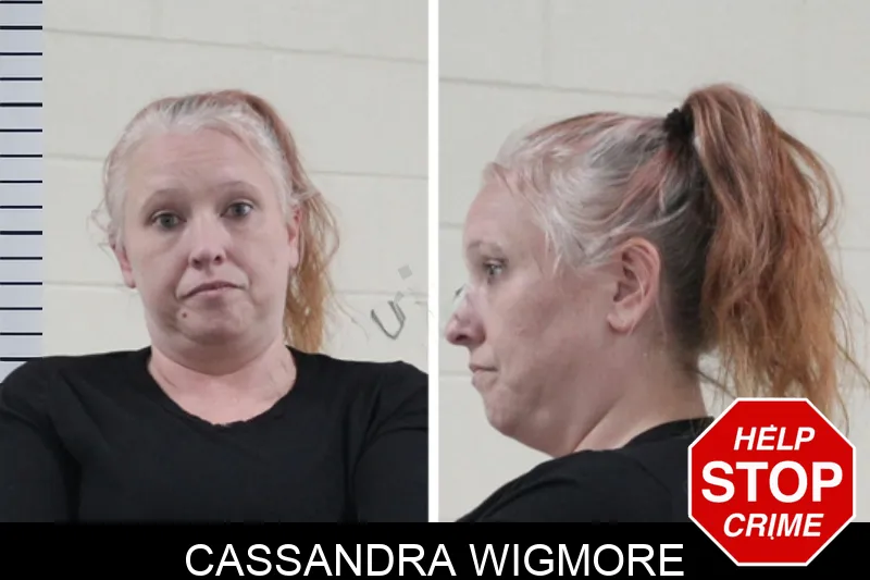 Cassandra Wigmore Mugshots
