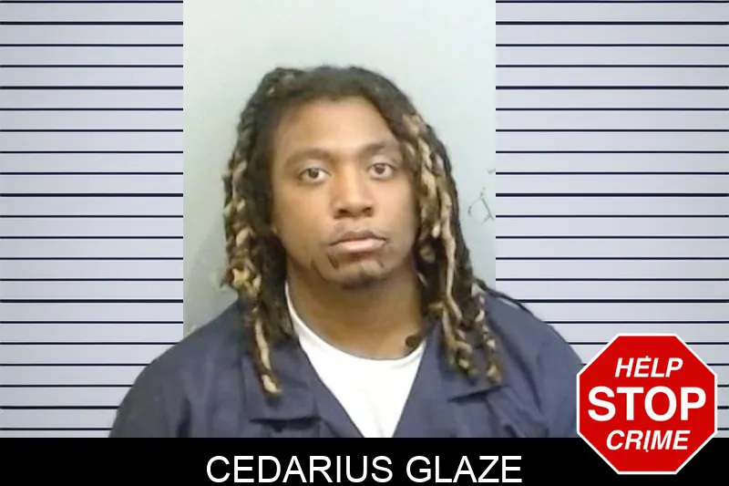 Cedarius Glaze Mugshots