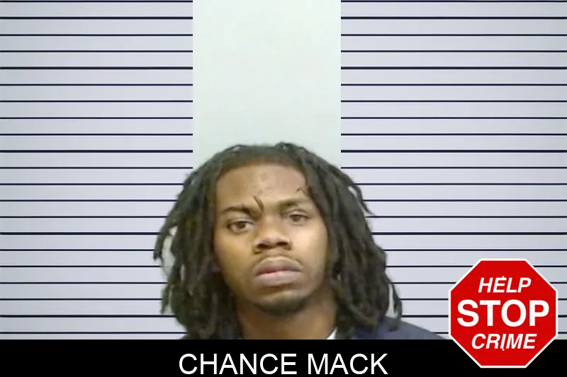 Chance Mack mugshot