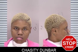 Chasity Dunbar mugshot